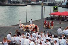 Xia Quan Leeuwendans Diner & Blanc Rotterdam 2011